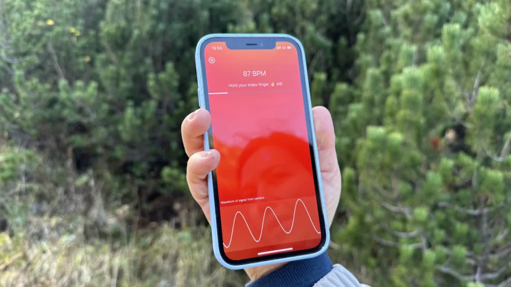 Measuring heart rate variability (HRV) with iphone